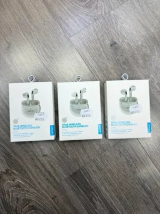 Lote 3x Auriculares Bluetooth Lenovo HT38