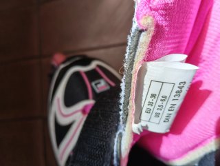 Patines en línea Fila rosas y negros
