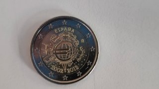 Moneda Conmemorativa España 2012 Euro