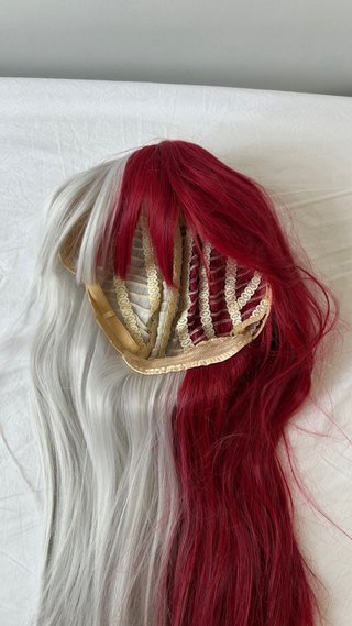 Peluca Cosplay Todoroki Larga