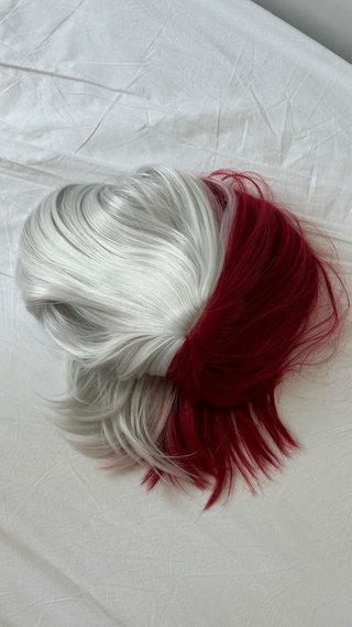 Peluca Cosplay Todoroki Larga