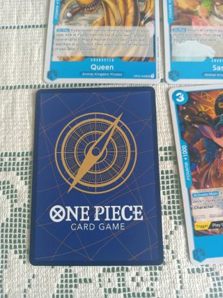 Carte One Piece qt 10 Queen, Sasaki, Jack, Zoro