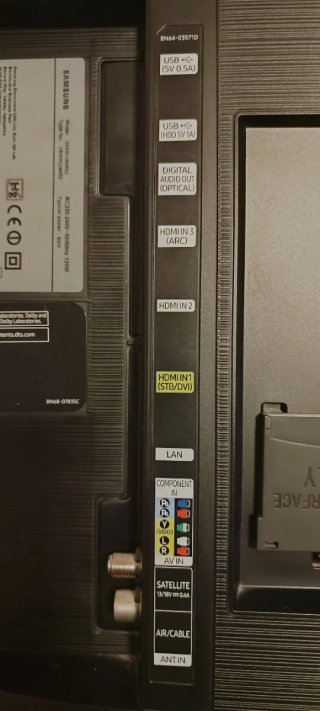 Smart TV Samsung 40 Negra y Plateada