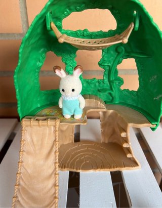 Sylvanian families casa del árbol de bebés!!