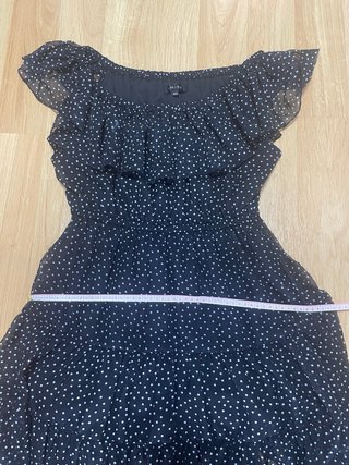 Vestido Amisu Negro Talla 40 Mujer
