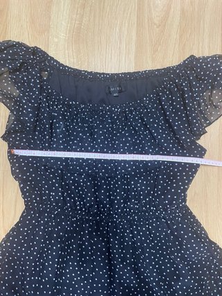 Vestido Amisu Negro Talla 40 Mujer