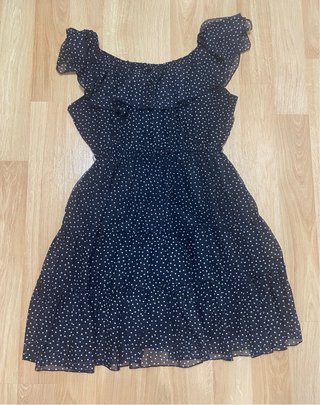 Vestido Amisu Negro Talla 40 Mujer