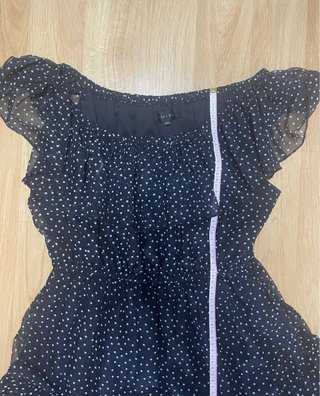 Vestido Amisu Negro Talla 40 Mujer