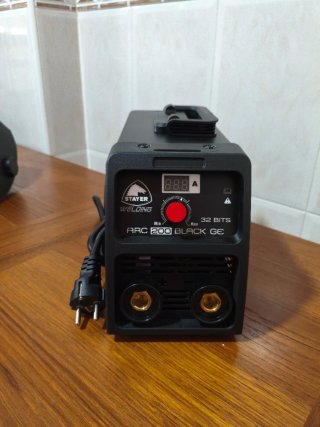 Máquina Soldar Stayer ARC 200 Black GE con mascara