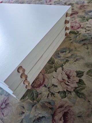 4 ripiani in legno 41,5x25,6x2h