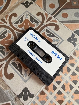 Juegos MSX Sony Cometa Halley y El Juego de los Nú