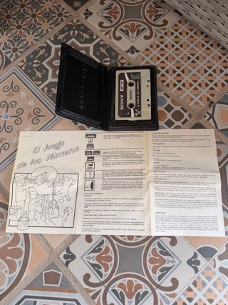 Juegos MSX Sony Cometa Halley y El Juego de los Nú