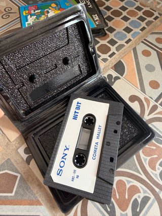 Juegos MSX Sony Cometa Halley y El Juego de los Nú