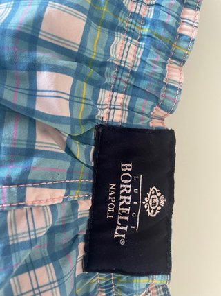 Pantaloncini costume a quadri Borelli