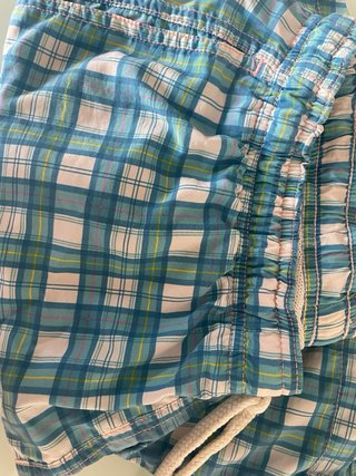 Pantaloncini costume a quadri Borelli