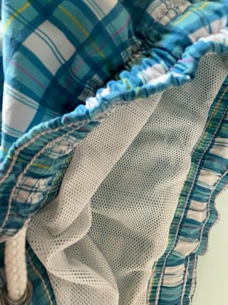 Pantaloncini costume a quadri Borelli