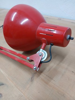Lámpara de escritorio Fase Roja.