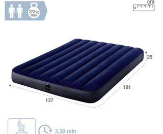 Set Camping: Tienda, Colchón y 2 Sillas