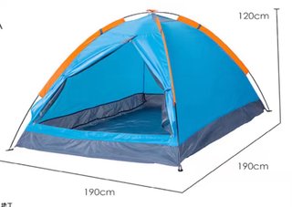 Set Camping: Tienda, Colchón y 2 Sillas