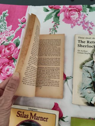 Lote de seis libros en Inglés