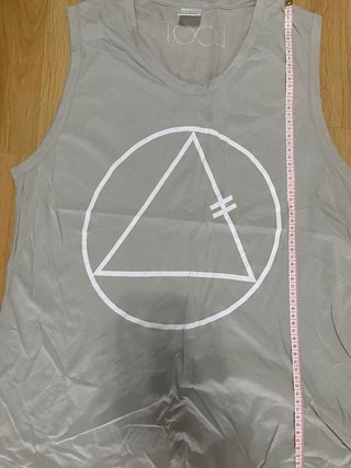 Camiseta Tirantes Gris Talla L