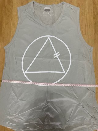 Camiseta Tirantes Gris Talla L