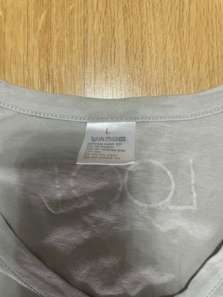 Camiseta Tirantes Gris Talla L