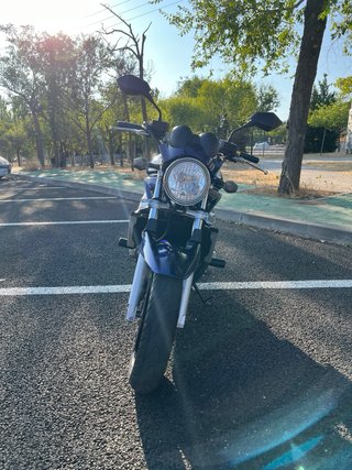Suzuki Bandit 650 Naked Azul/Plata