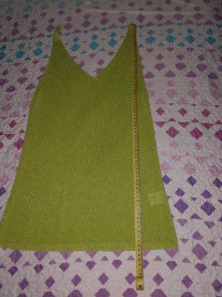 Conjunto Falda Larga y Top Verde