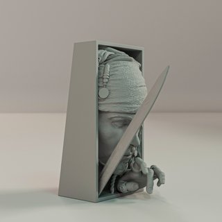 Jack Sparrow Escultura Livro