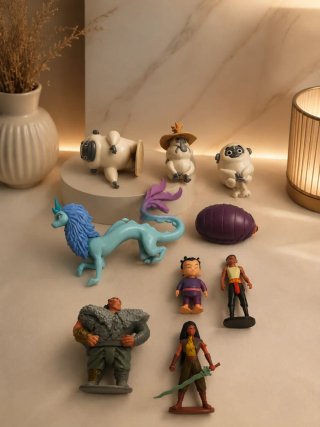 Figuras Raya y el Último Dragón
