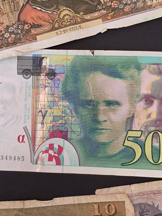 Lote Billetes Franceses  Varios Valores