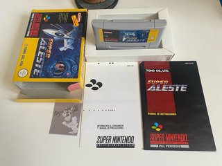 Super Aleste Super Nintendo SNES Shoot 'em up