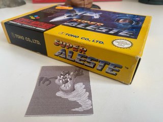 Super Aleste Super Nintendo SNES Shoot 'em up