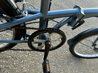 Bici Plegable Azul Btwin