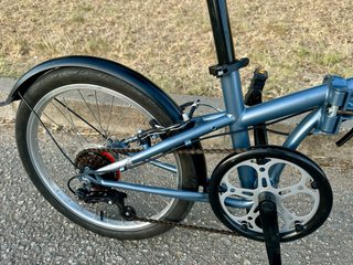 Bici Plegable Azul Btwin