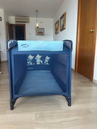 Cuna plegable Jane + colchón 60/120