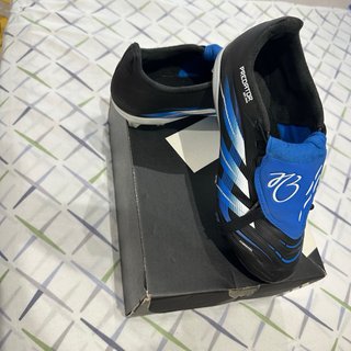 Botas de fútbol Adidas Predator Negras/Azules