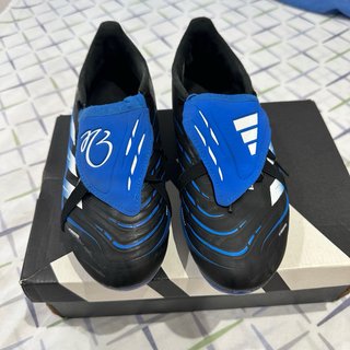 Botas de fútbol Adidas Predator Negras/Azules