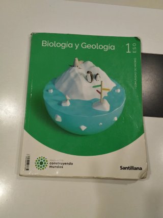 Libro de texto. Biología y Geología 1 Eso Santilla