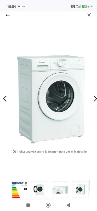 Lavadora Indesit Blanca