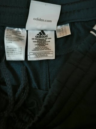 Pantalón chándal Adidas negro