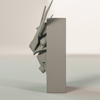 Porta-livros Cabeça Gundam