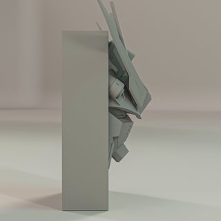 Porta-livros Cabeça Gundam