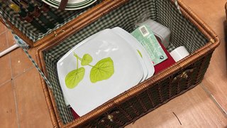 Cesta de Picnic Mimbre 4 Personas