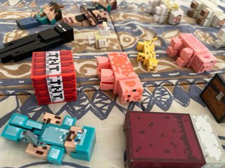 Lote Figuras Minecraft