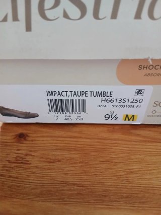 LifeStride Impact Mocasín Mujer Nuevos Talla 40,5