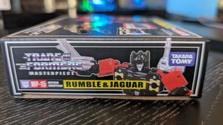 Takara MP-15 Rumble & Jaguar Transformers Masterpi