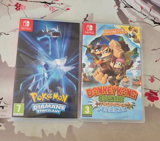 Pack Pokémon Diamante y Donkey Kong Country