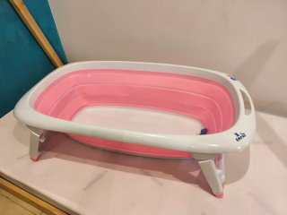 Bañera plegable Toral rosa